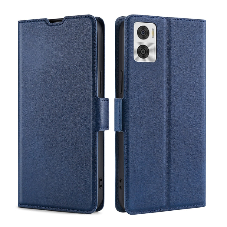 Ultra-thin Voltage Side Buckle Horizontal Flip Leather Phone Case