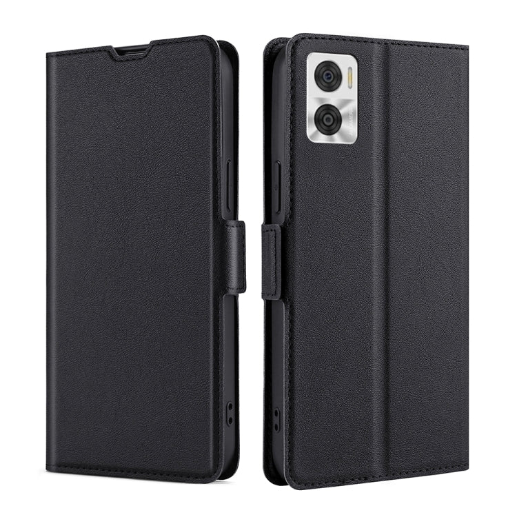 Ultra-thin Voltage Side Buckle Horizontal Flip Leather Phone Case