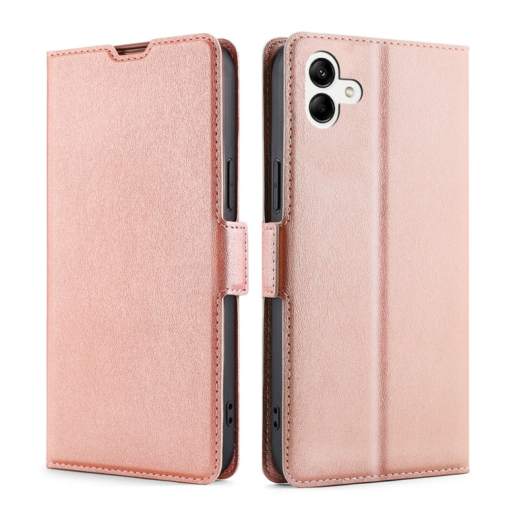 Ultra-thin Voltage Side Buckle Horizontal Flip Leather Phone Case