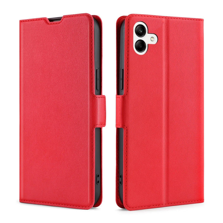 Ultra-thin Voltage Side Buckle Horizontal Flip Leather Phone Case