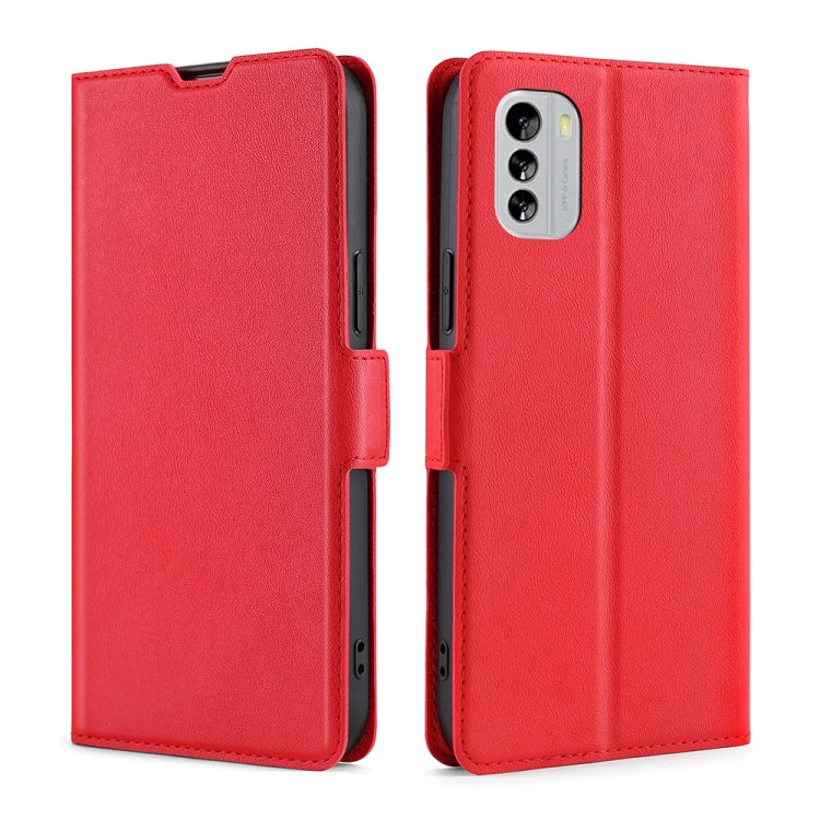 Ultra-thin Voltage Side Buckle Horizontal Flip Leather Phone Case