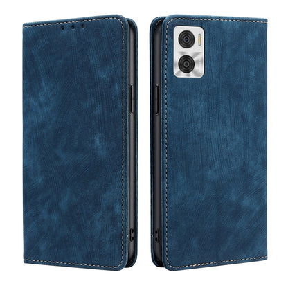 RFID Anti-theft Brush Magnetic Leather Phone Case