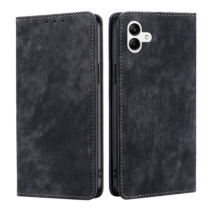 RFID Anti-theft Brush Magnetic Leather Phone Case