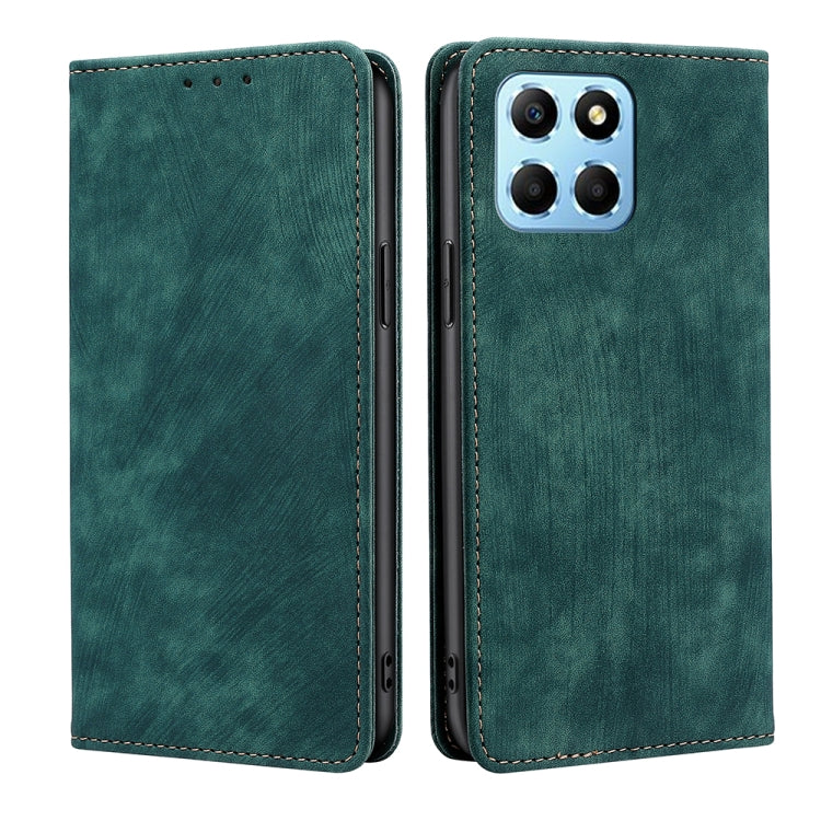 RFID Anti-theft Brush Magnetic Leather Phone Case