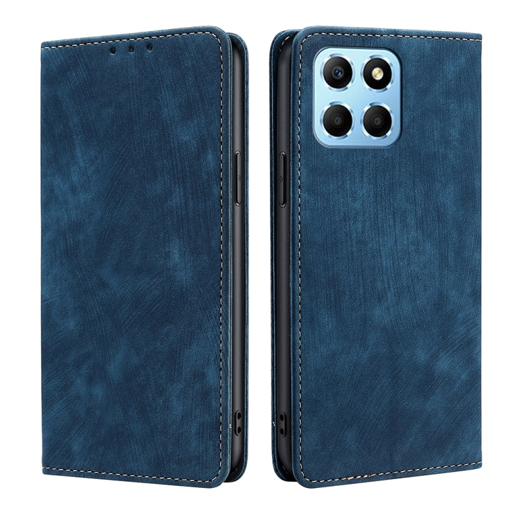 RFID Anti-theft Brush Magnetic Leather Phone Case