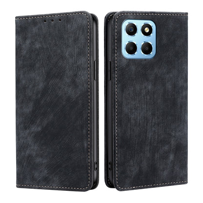 RFID Anti-theft Brush Magnetic Leather Phone Case