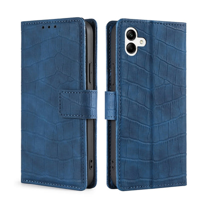 Skin Feel Crocodile Magnetic Clasp Leather Phone Case