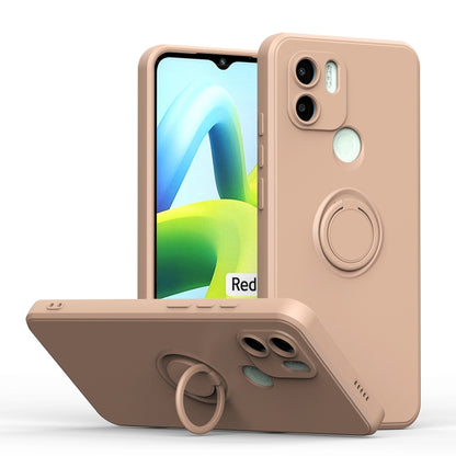 Ring Kickstand TPU Silicone Phone Case