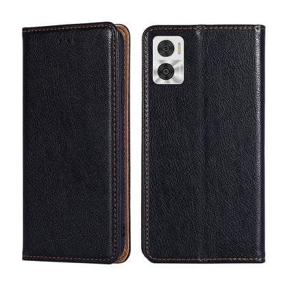 Gloss Oil Solid Color Magnetic Leather Phone Case