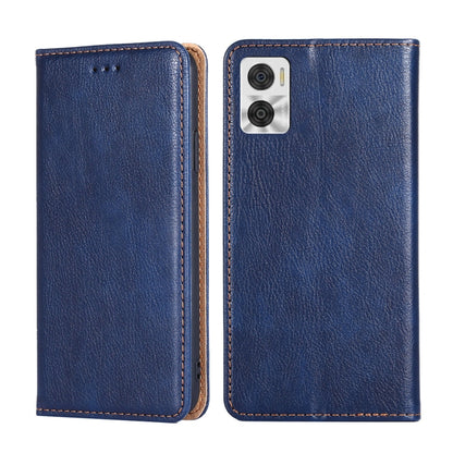 Gloss Oil Solid Color Magnetic Leather Phone Case