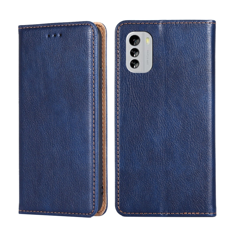 Gloss Oil Solid Color Magnetic Leather Phone Case