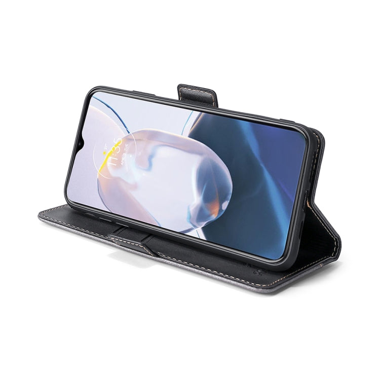 Contrast Color Side Buckle Leather Phone Case, For Motorola Moto E22/E22i, For Samsung Galaxy A04, For Nokia G60 5G, For Honor X8 5G/X6
