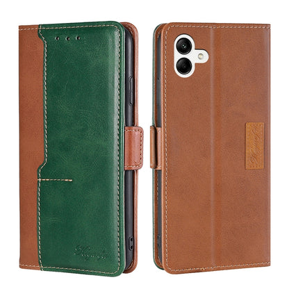 Contrast Color Side Buckle Leather Phone Case, For Motorola Moto E22/E22i, For Samsung Galaxy A04, For Nokia G60 5G, For Honor X8 5G/X6