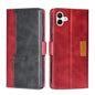 Contrast Color Side Buckle Leather Phone Case, For Motorola Moto E22/E22i, For Samsung Galaxy A04, For Nokia G60 5G, For Honor X8 5G/X6