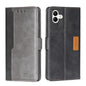 Contrast Color Side Buckle Leather Phone Case, For Motorola Moto E22/E22i, For Samsung Galaxy A04, For Nokia G60 5G, For Honor X8 5G/X6