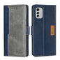 Contrast Color Side Buckle Leather Phone Case, For Motorola Moto E22/E22i, For Samsung Galaxy A04, For Nokia G60 5G, For Honor X8 5G/X6
