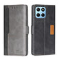 Contrast Color Side Buckle Leather Phone Case