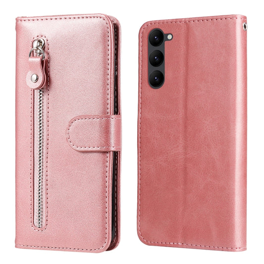Calf Texture Zipper Leather Phone Case, For Samsung Galaxy S23 5G, For Samsung Galaxy S23+ 5G, For Samsung Galaxy S23 Ultra 5G