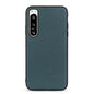 Accurate Hole Lambskin Texture Genuine Leather Phone Case, For Sony Xperia 5 IV