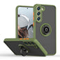 Q Shadow I Ring Kickstand PC and TPU Hybrid Phone Case, For Samsung Galaxy S23 5G, For Samsung Galaxy S23+ 5G