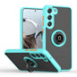 Q Shadow I Ring Kickstand PC and TPU Hybrid Phone Case, For Samsung Galaxy S23 5G, For Samsung Galaxy S23+ 5G