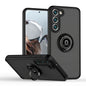 Q Shadow I Ring Kickstand PC and TPU Hybrid Phone Case, For Samsung Galaxy S23 5G, For Samsung Galaxy S23+ 5G
