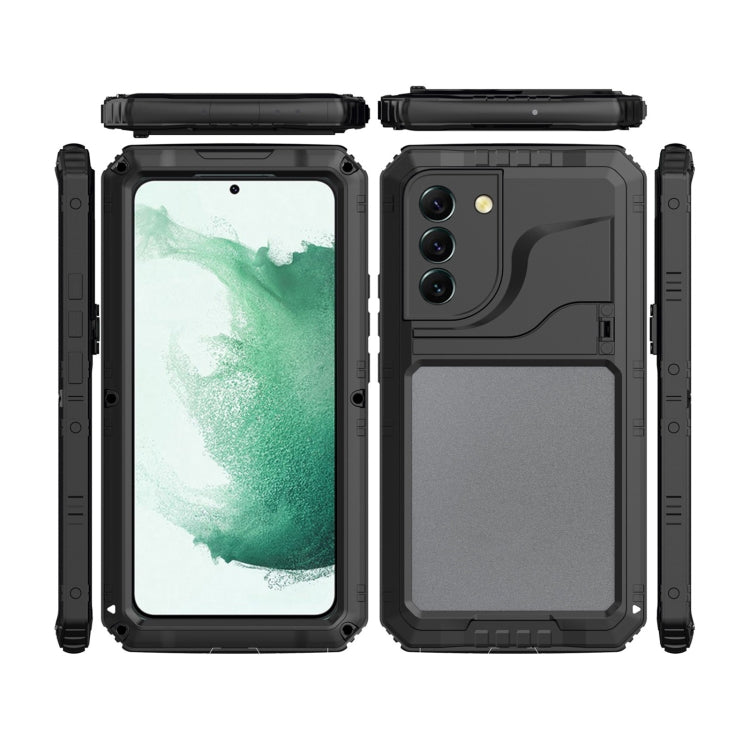 Metal + Silicone Phone Case with Screen Protector