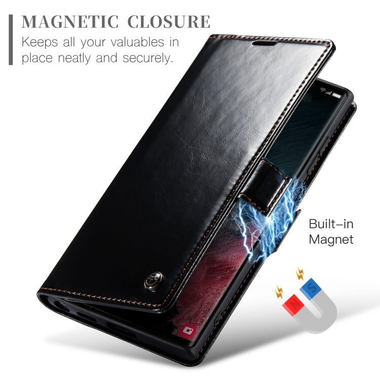 CaseMe 003 Crazy Horse Texture Leather Phone Case