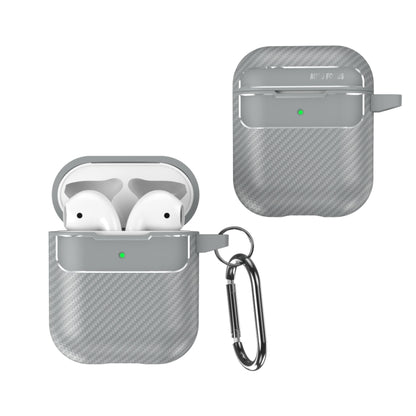 Carbon Fiber Texture Anti-fall Earphone Protective Case, For AirPods 1 / 2, For AirPods 3, For AirPods Pro