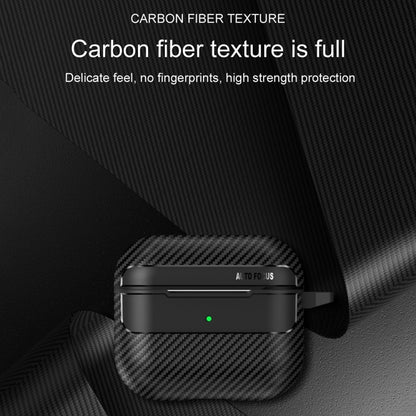 Carbon Fiber Texture Anti-fall Earphone Protective Case