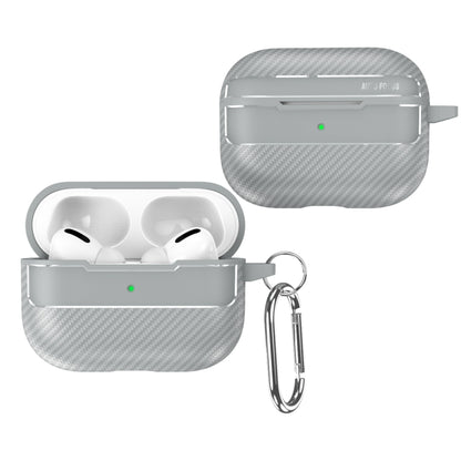 Carbon Fiber Texture Anti-fall Earphone Protective Case, For AirPods 1 / 2, For AirPods 3, For AirPods Pro
