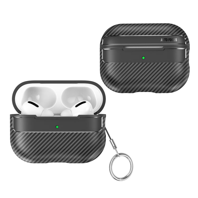 Carbon Fiber Texture Anti-fall Earphone Protective Case