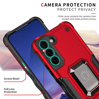 Ring Holder Non-slip Shockproof Armor Phone Case, For Samsung Galaxy S23 5G, For Samsung Galaxy S23+ 5G, For Samsung Galaxy S23 Ultra 5G