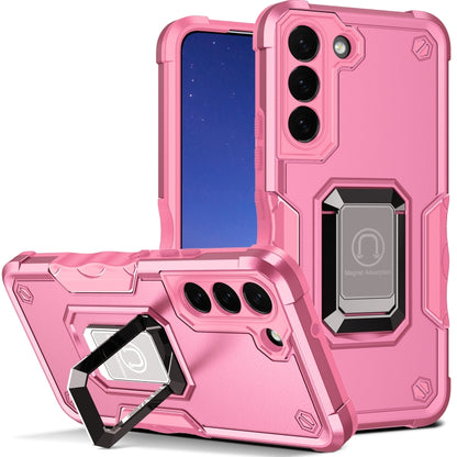 Ring Holder Non-slip Shockproof Armor Phone Case, For Samsung Galaxy S23 5G, For Samsung Galaxy S23+ 5G, For Samsung Galaxy S23 Ultra 5G