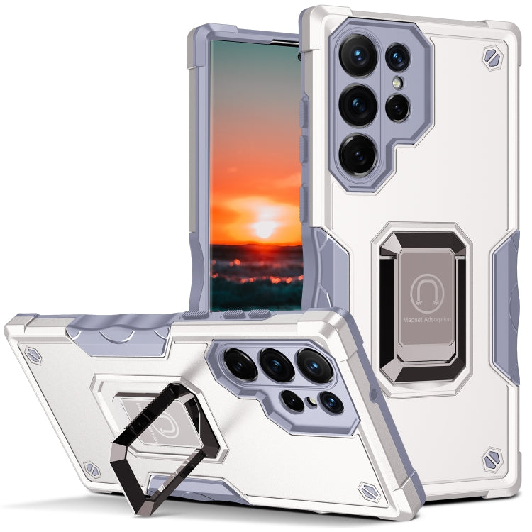 Ring Holder Non-slip Shockproof Armor Phone Case, For Samsung Galaxy S23 5G, For Samsung Galaxy S23+ 5G, For Samsung Galaxy S23 Ultra 5G