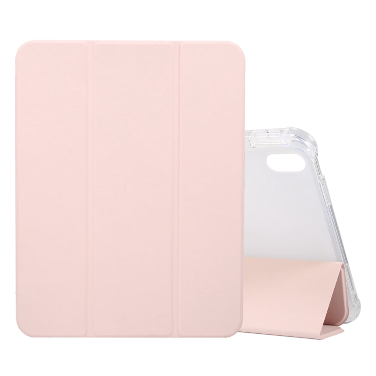 3-folding Electric Pressed Skin Texture Leather Tablet Case