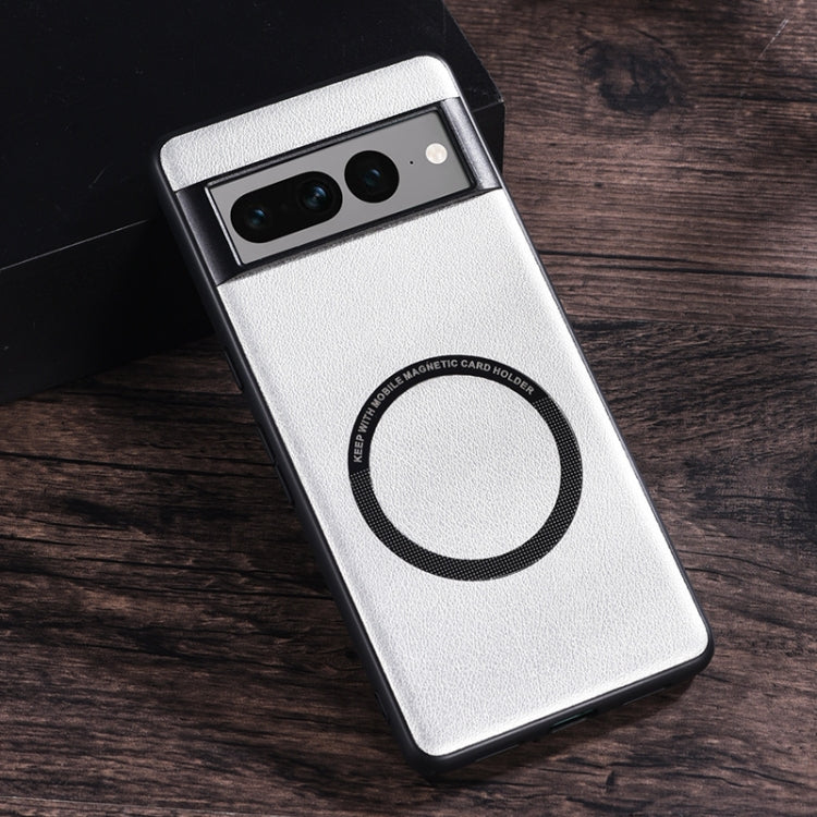 Magsafe Magnetic Ring Leather Texture Phone Case