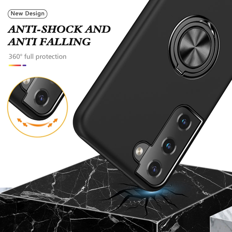 PC + TPU Magnetic Phone Case with Invisible Ring Holder, For Samsung Galaxy S22 5G, For Samsung Galaxy S22+ 5G, For Samsung Galaxy S22 Ultra 5G