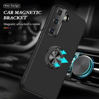 PC + TPU Magnetic Phone Case with Invisible Ring Holder, For Samsung Galaxy S22 5G, For Samsung Galaxy S22+ 5G, For Samsung Galaxy S22 Ultra 5G