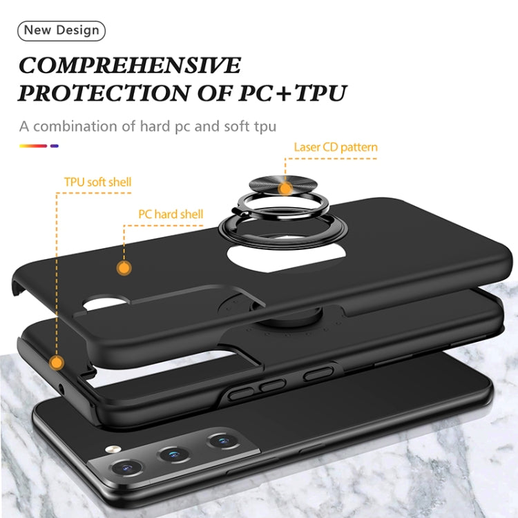 PC + TPU Magnetic Phone Case with Invisible Ring Holder, For Samsung Galaxy S23 5G, For Samsung Galaxy S23+ 5G, For Samsung Galaxy S23 Ultra 5G
