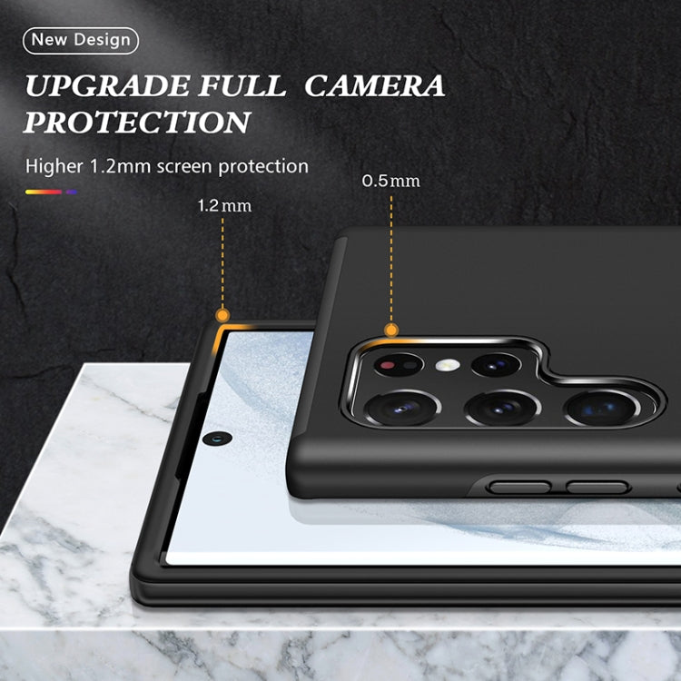 PC + TPU Magnetic Phone Case with Invisible Ring Holder