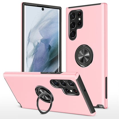 PC + TPU Magnetic Phone Case with Invisible Ring Holder, For Samsung Galaxy S23 5G, For Samsung Galaxy S23+ 5G, For Samsung Galaxy S23 Ultra 5G