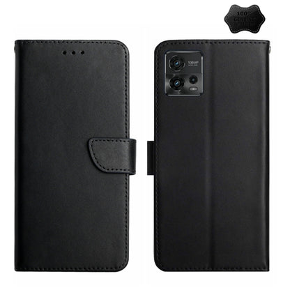 Genuine Leather Fingerprint-proof Flip Phone Case