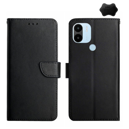 Genuine Leather Fingerprint-proof Flip Phone Case