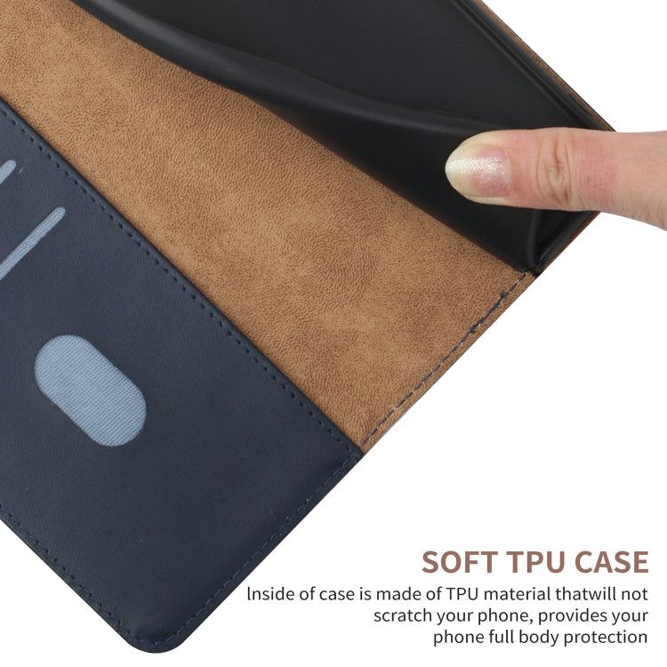 Genuine Leather Fingerprint-proof Flip Phone Case