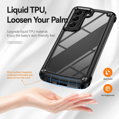 Soft TPU Clear PC Shockproof Phone Case, For Samsung Galaxy S23 5G, For Samsung Galaxy S23+ 5G, For Samsung Galaxy S23 Ultra 5G
