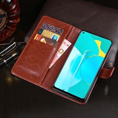 idewei Crazy Horse Texture Horizontal Flip Leather Case with Holder & Card Slots & Wallet, Series 2