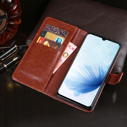 idewei Crazy Horse Texture Horizontal Flip Leather Case with Holder & Card Slots & Wallet, Series 1