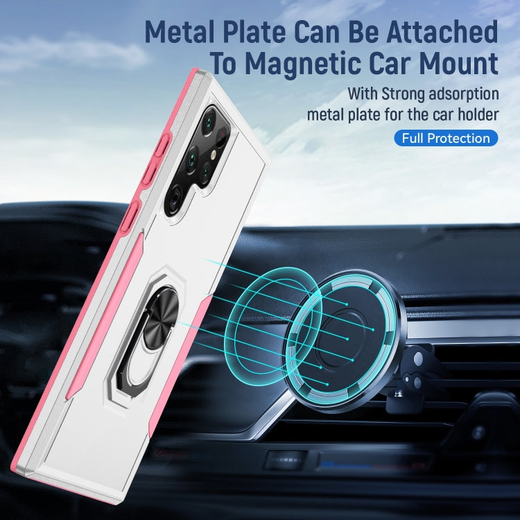 Pioneer Armor PC + TPU Holder Phone Case, For Samsung Galaxy S23 Ultra 5G