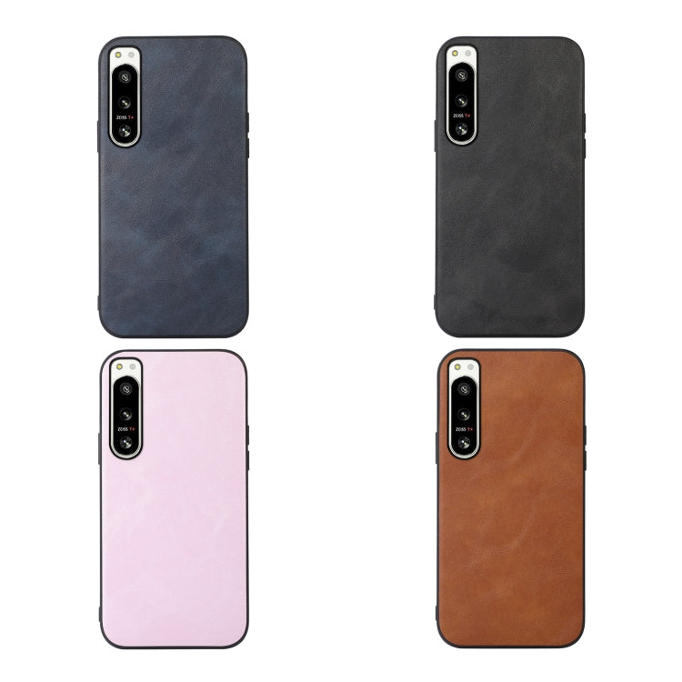 Cowhide Texture PU Phone Case